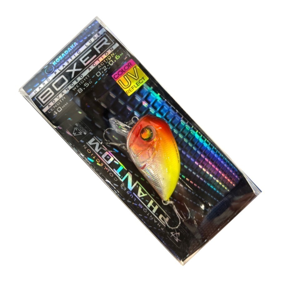 Воблер Kosadaka Boxer XS 40F LME 8,5 гр   BxrxS40F-LME — крупный план
	                                    1