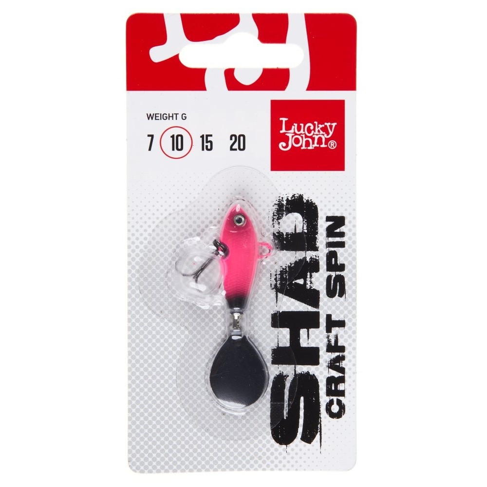 Тейл-спиннер Lucky John Shad Craft Spin 10 10 гр  021   LJSCS010-021 — крупный план
	                                    1