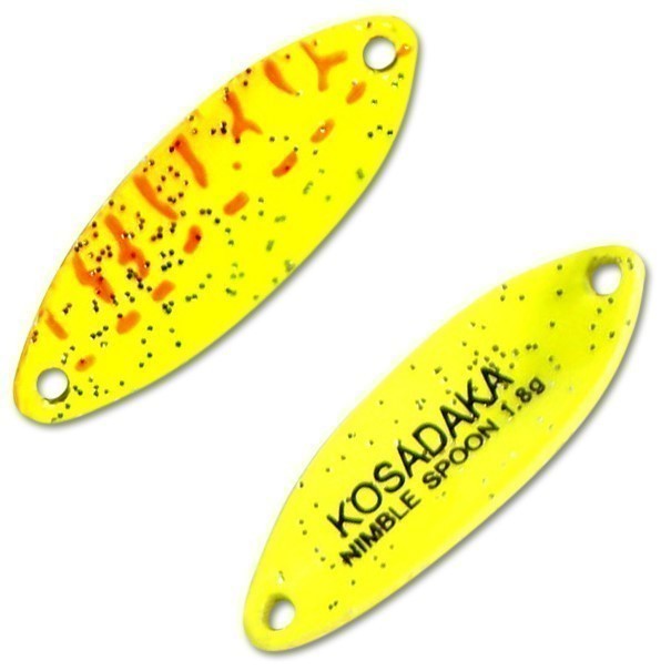 Колеблющаяся Блесна Kosadaka Trout Police Nimble Spoon 1,8 гр 27 мм B50   TL-NS-B50 — характеристики,
	                                    особенности конструкции