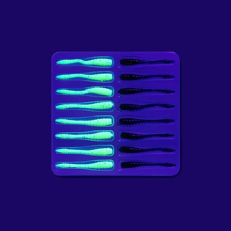 Силиконовая приманка CF Tipsy 1.2 30 мм 16 шт 6/68   69-30-6/68-5 — крупный план
	                                    1