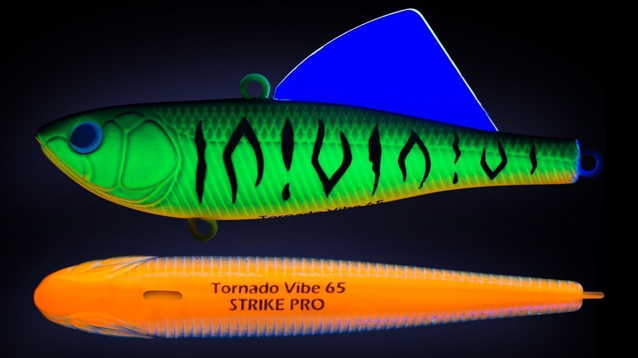 Воблер Strike Pro Tornado Vibe 65 GC01S Mat Tiger 14,5 гр   EG-204A-UV#GC01S — крупный план
	                                    1