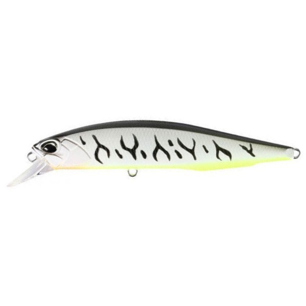 Воблер DUO Realis Jerkbait 85F ACCZ402 Gunmetal M White Tiger 7,3 гр   DUO-86241 — характеристики,  особенности конструкции