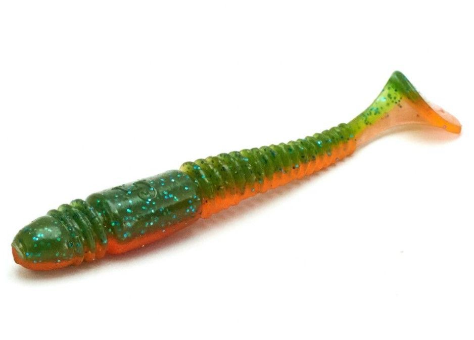 Силиконовая приманка Lucky John Tioga 2.4in 62 мм 9 шт T56 Pro Series  140119-T56 — крупный план
	                                    1