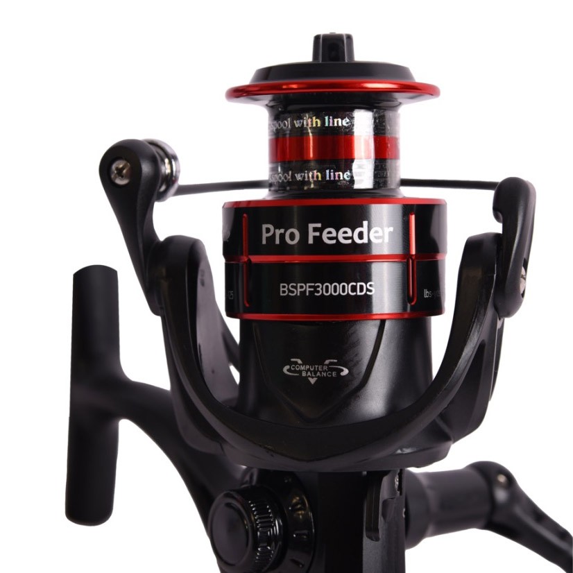 Катушка Black Side Pro Feeder 3000CDS    BSPF3000CDS — крупный план
	                                    5