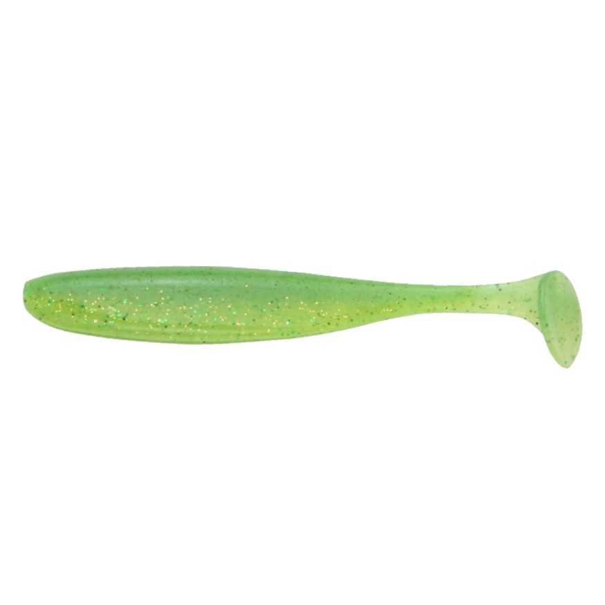 Силиконовая приманка Keitech Easy Shiner 4.5 114 мм 6 шт #424 Lime Chartreuse — характеристики,
	                                    особенности конструкции
