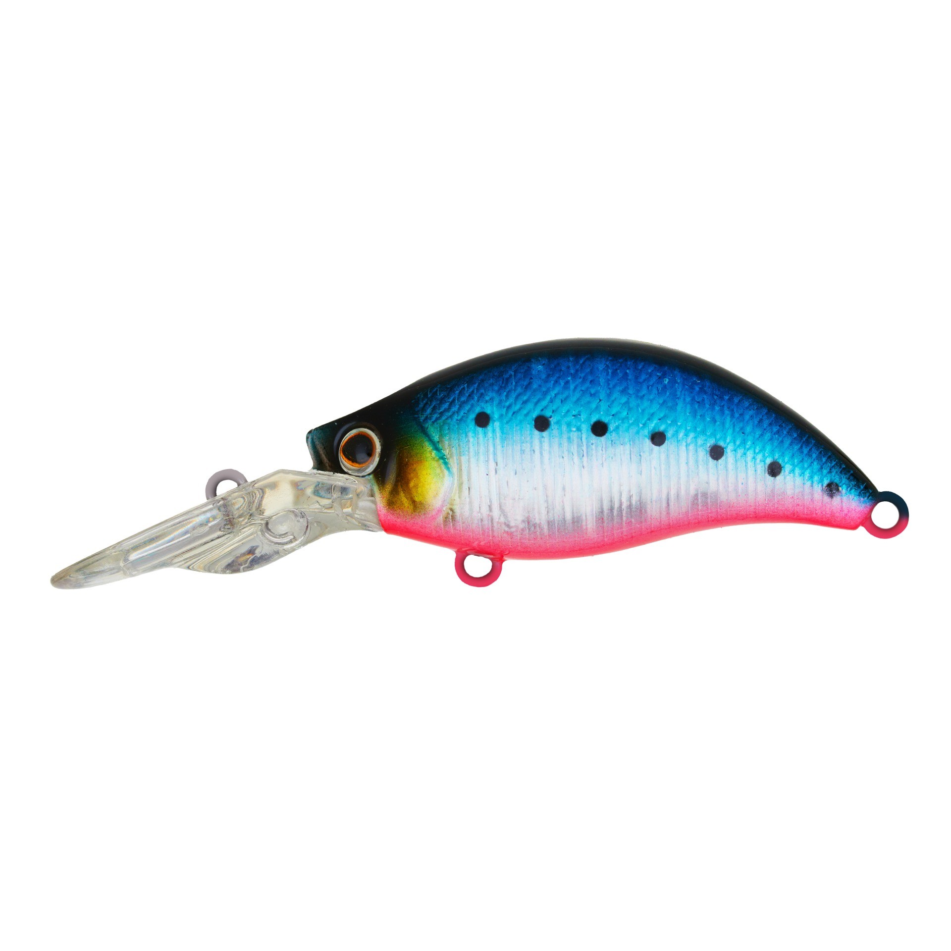 Воблер Strike Pro Cabbie Crank 48 A234-SBO Blue Back Silver OB Fluo 8,1 гр   JL-146#A234-SBO — характеристики,  особенности конструкции