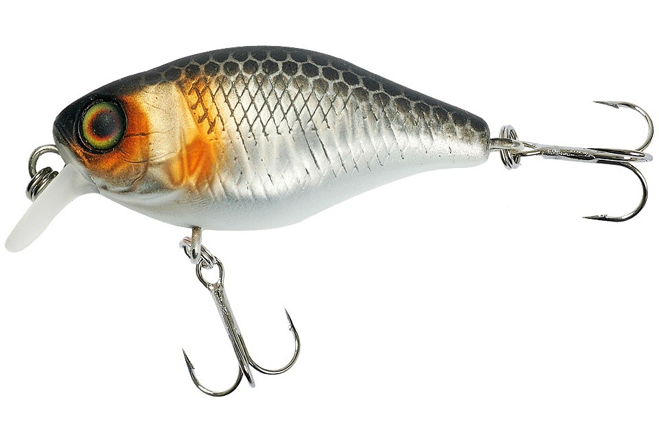 Воблер Jackall Chubby 38 SR Uv Mat Silver & Black 4,2 гр — характеристики,
	                                    особенности конструкции