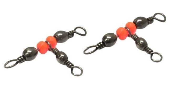 Вертлюг Lucky John Crosline №014 10 шт  Pro Series  LJP5109-014 — крупный план
	                                    1