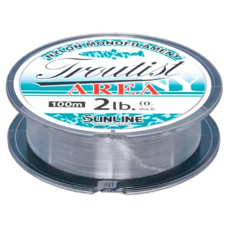 Леска монофильная Sunline Area NY 100 м 0,12 мм  PE# 0.5 — крупный план
	                                    2