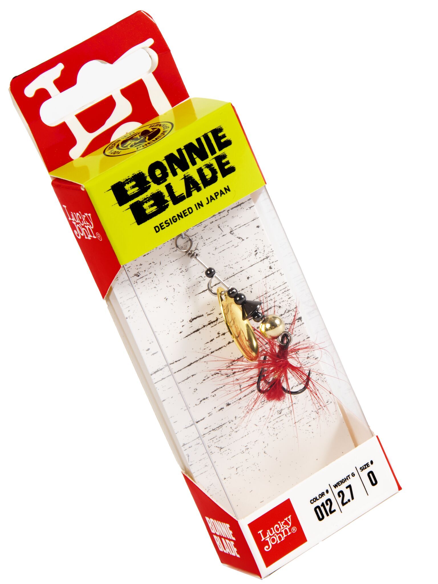 Вращающаяся Блесна Lucky John Bonnie Blade №0 2,7 гр 012   LJBB00-012 — крупный план
	                                    1