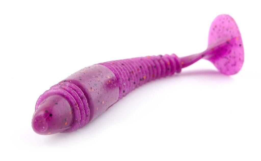 Силиконовая приманка Lucky John Tioga Fat 4.5in 115 мм 4 шт S26 Pro Series  140147-S26 — крупный план
	                                    1