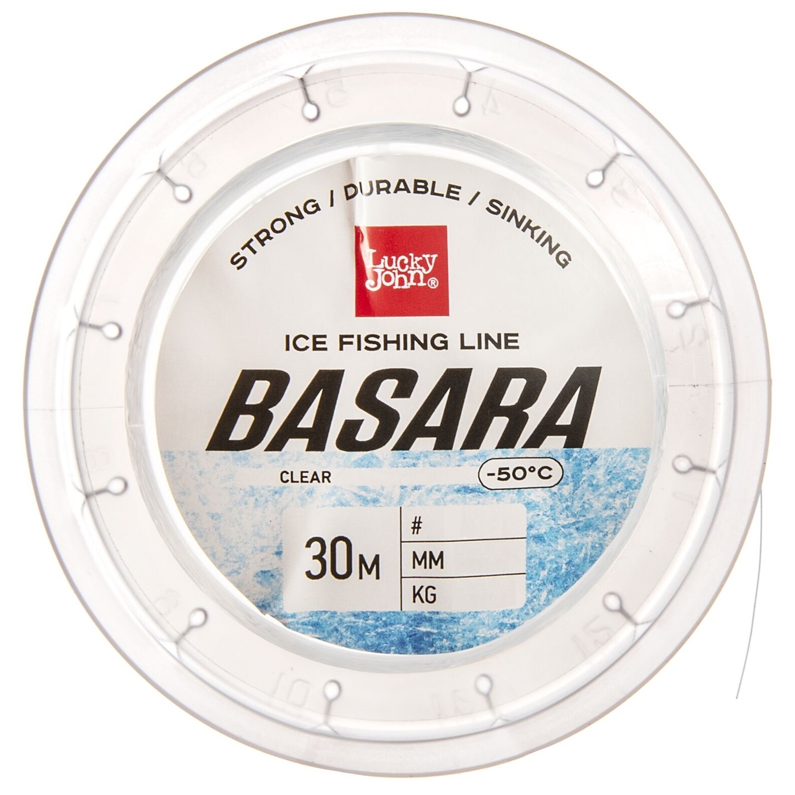 Леска монофильная Lucky John Basara 30 м 0,08 мм Clear   LJ4003-008 — характеристики,
	                                    особенности конструкции