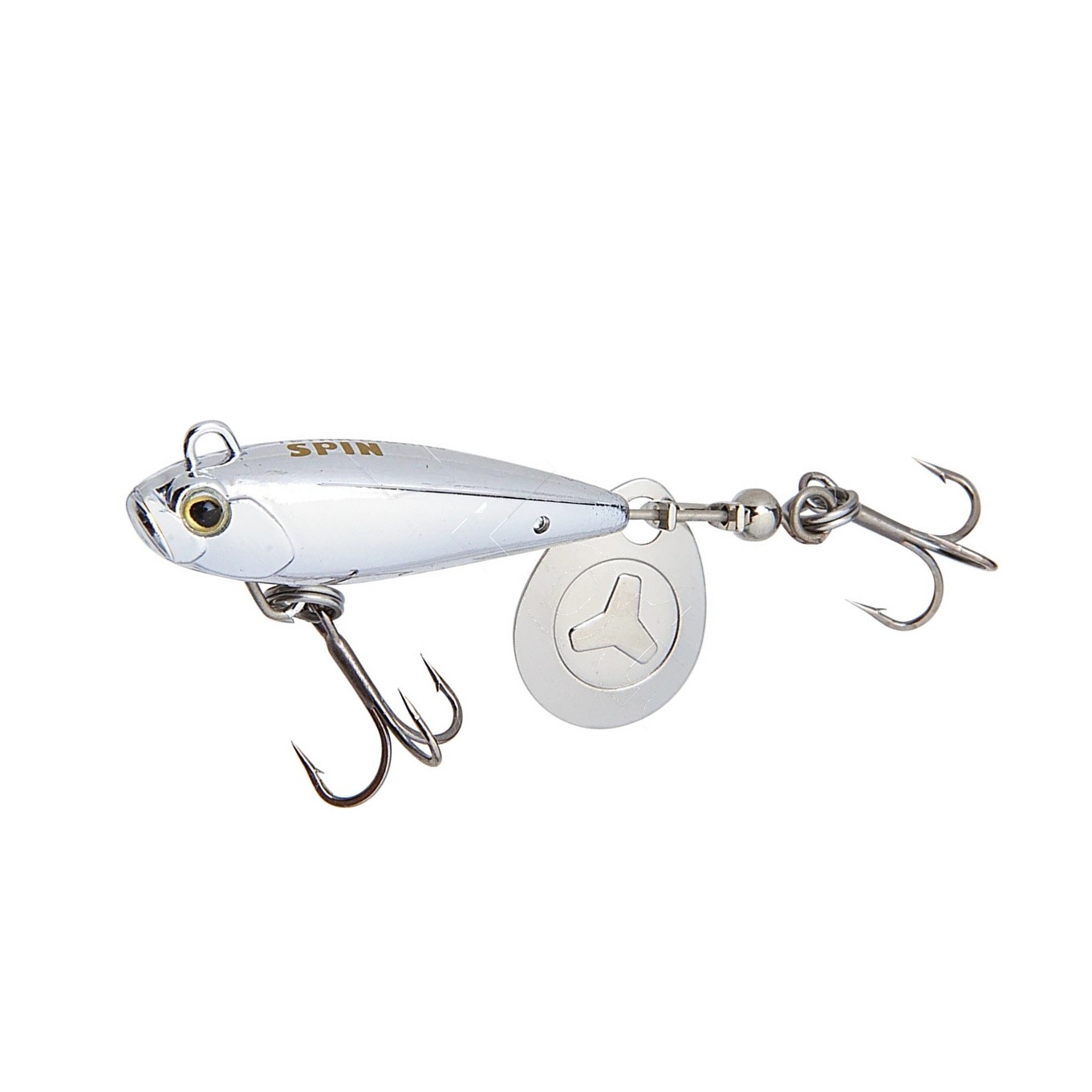 Тейл-спиннер DUO Tetra Works Spin 5 5 гр 28 мм MCC0522 UV Silver Slash B   DUO-52918 — характеристики,  особенности конструкции