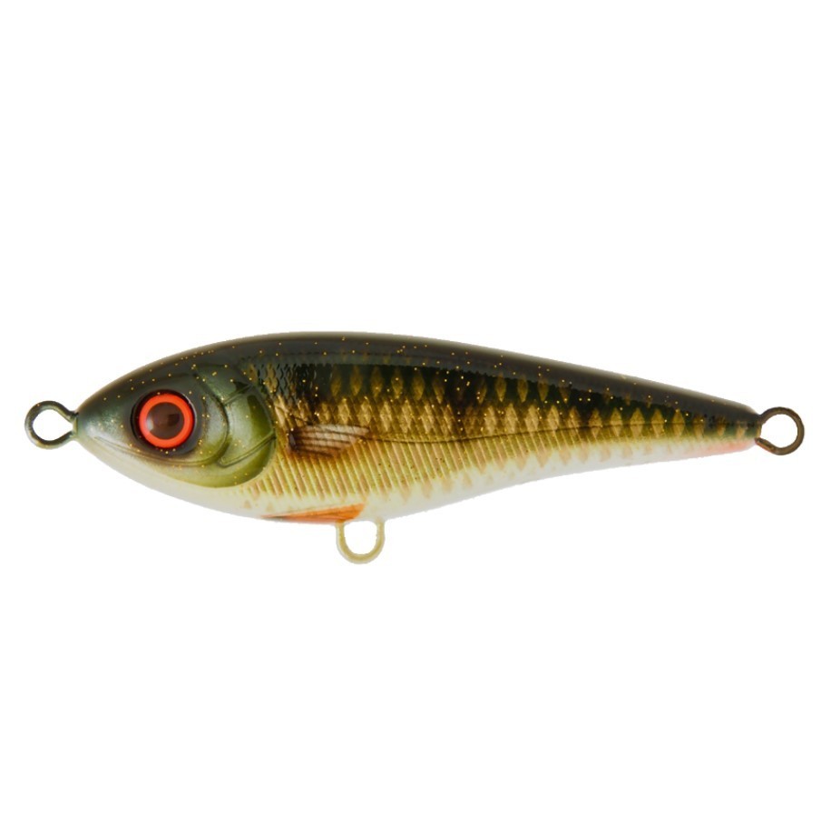Воблер Strike Pro Buster V C382F Golden Perch 17,7 гр Wolf Color  EG-148#C382F — характеристики,  особенности конструкции