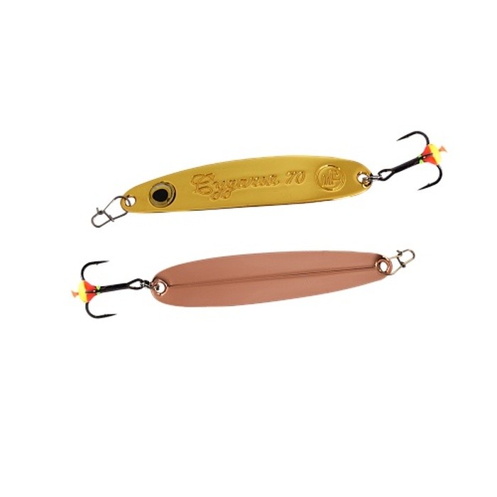 Зимняя Блесна ECOPRO Судачья с глазом 15 гр 70 мм G/C   EPSST70EGC — характеристики,  особенности конструкции