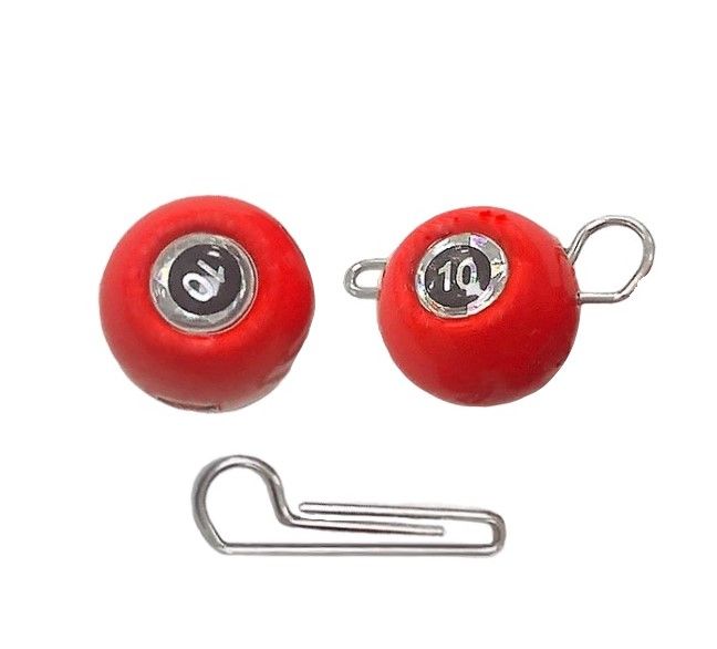 Груз Strike Pro Шар 3D EYE 10 гр 5 шт Красный   RPS-EYE-10#RED — характеристики,  особенности конструкции