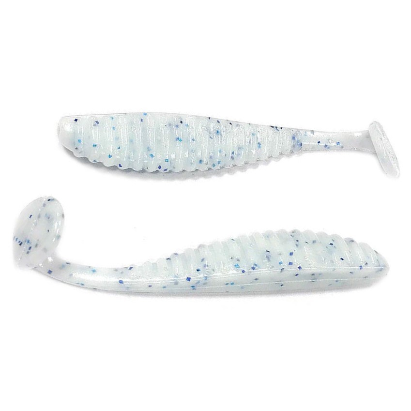 Силиконовая приманка Reins S Cape Shad 4.8 129 мм 4 шт L09-Snow Mint   SCS4.8-L09 — характеристики,  особенности конструкции