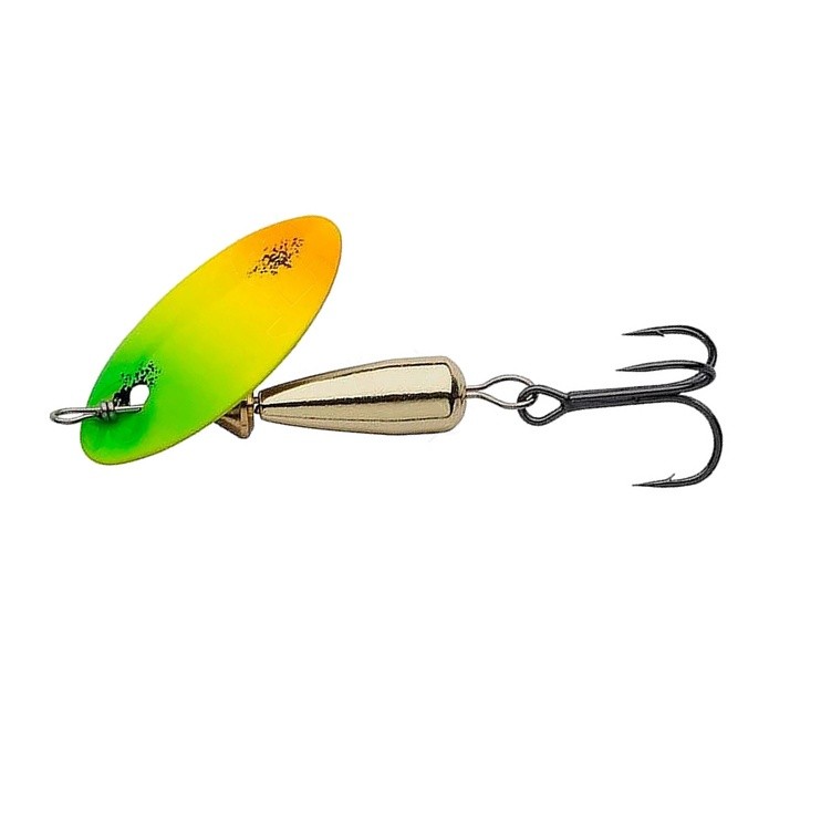 Вращающаяся Блесна Abu Garcia Droppen Bugga 5 гр Firetiger LF  1549773 — характеристики,  особенности конструкции