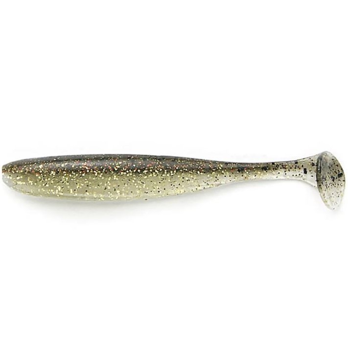 Силиконовая приманка Keitech Shad Impact 4 105 мм 8 шт 417 Gold Flash Minnow — характеристики,  особенности конструкции