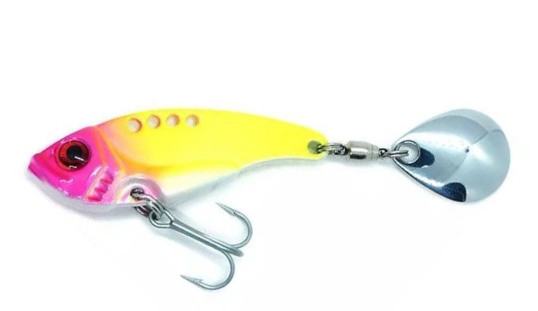 Тейл-спиннер Kosadaka Fish Darts FS5 11 гр 76 мм YPH   FS5-11-YPH — характеристики,
	                                    особенности конструкции