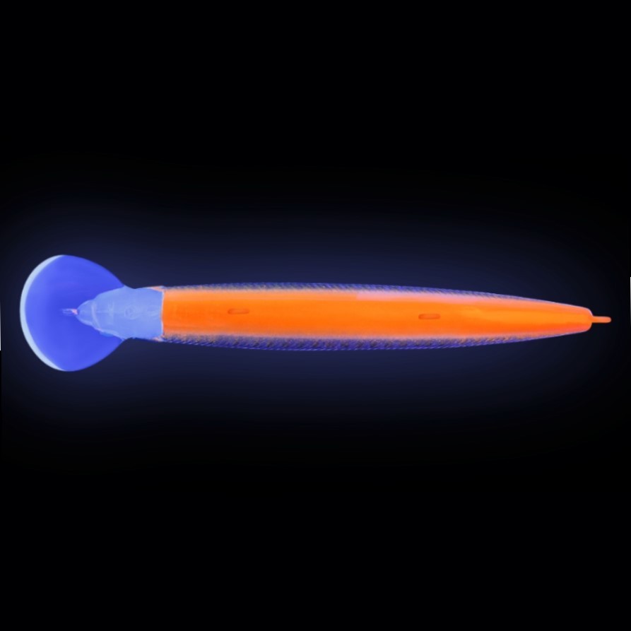 Воблер Strike Pro Scooter Minnow 110F A70-713 Black Silver OB 11,8 гр   EG-186F#A70-713 — крупный план
	                                    1