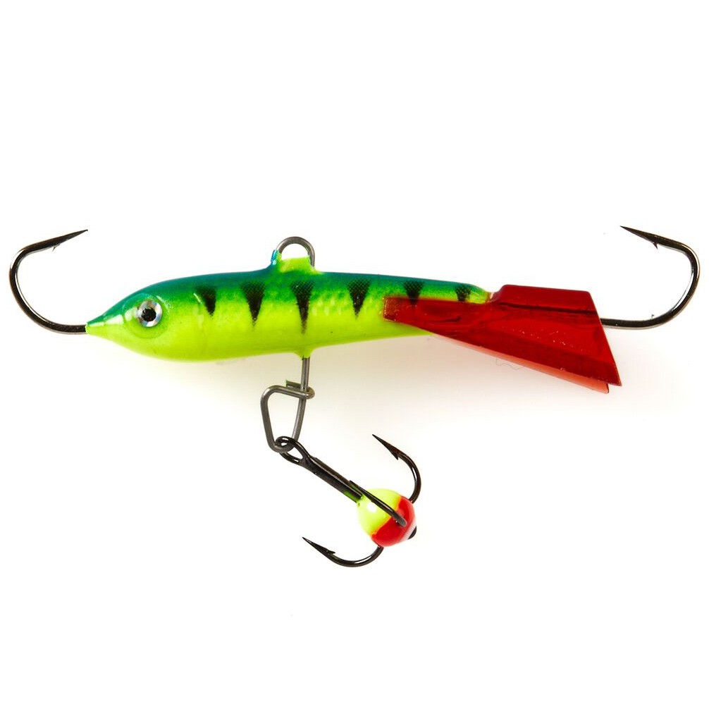 Балансир Lucky John Набор MIX 002SET 12 гр 40 мм Nordic 4 40мм/15H; Classic 4 40мм/36RT; Baltic 4 40мм/45H С тройниками  LJB-002SET — крупный план
	                                    2