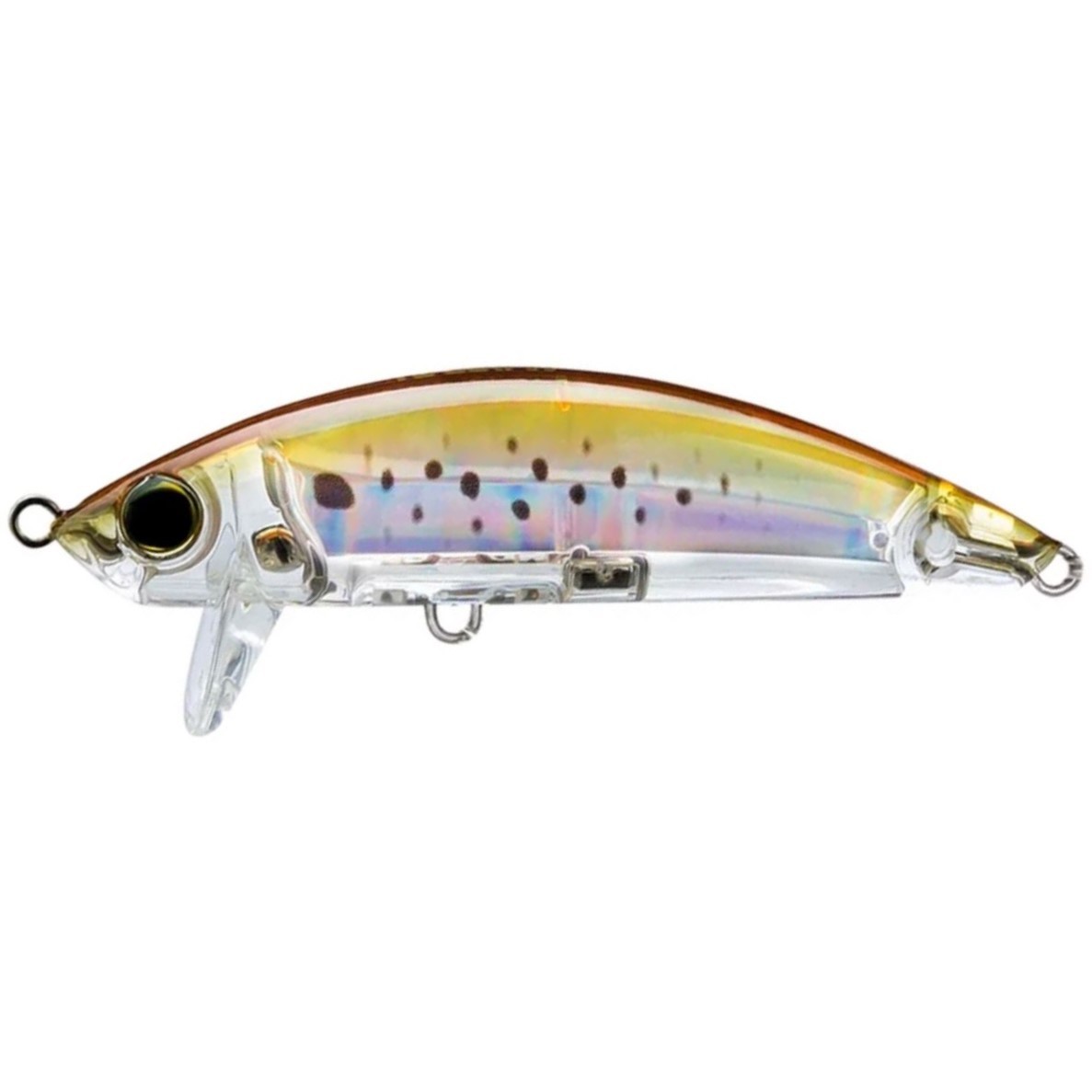 Воблер Yo-Zuri 3D Inshore Surface Minnow 90F HPBK 11 гр   R1215-HPBK — характеристики,  особенности конструкции