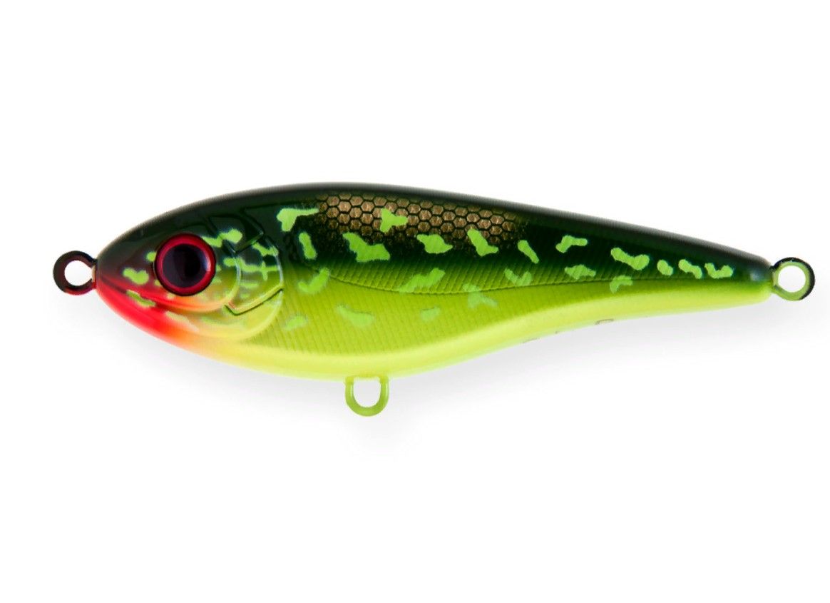 Воблер Strike Pro Baby Buster AC202F Hot Pike 25 гр 100  EG-050#AC202F — характеристики,  особенности конструкции