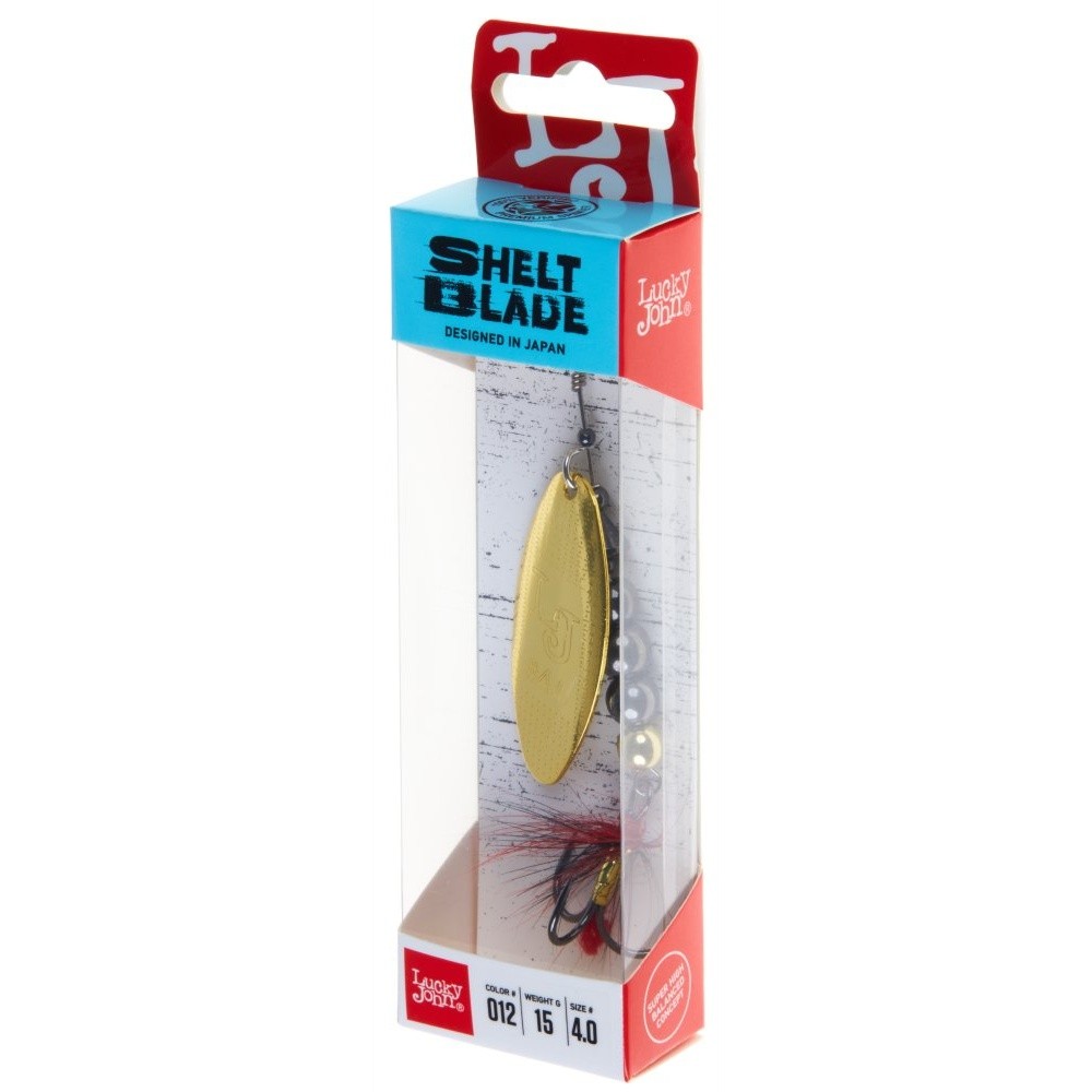 Вращающаяся Блесна Lucky John Shelt Blade №4 15 гр 012   LJSB04-012 — крупный план
	                                    1