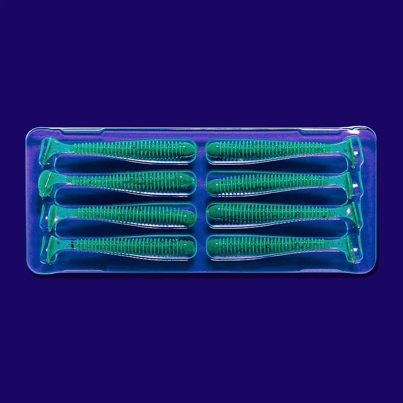 Силиконовая приманка CF Company Vibro Worm 2 50 мм 8 шт 32   3-50-32-6 — крупный план
	                                    2
