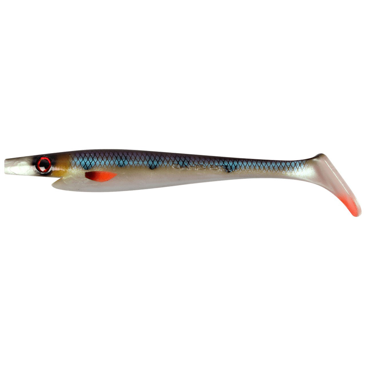 Силиконовая приманка Strike Pro Pig Shad 172A 230 мм 1 шт Royal Perch   SP-172A#152 — характеристики,  особенности конструкции