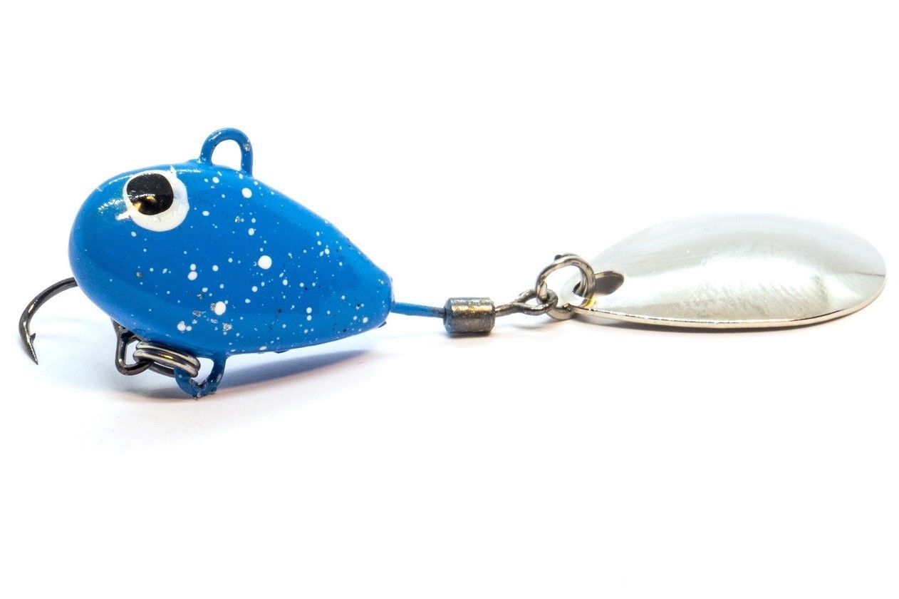 Тейл-спиннер UF Studio Hurricane 7.5 7,5 гр 50 мм Winter Blue   H7.5Wbn — характеристики,  особенности конструкции