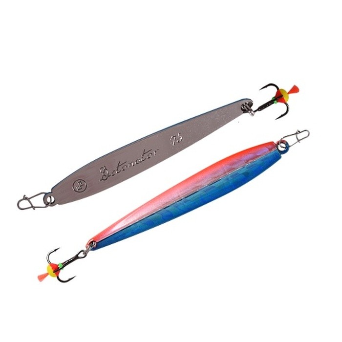 Зимняя Блесна Ecopro Detonator 9 гр 75 мм BRS   EPVJDT75BRS — характеристики,  особенности конструкции