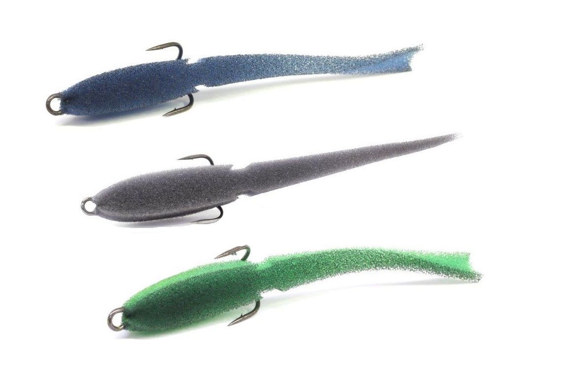 Поролоновая рыбка Волжские Джиги Волжский поролон Slim 160 160 мм 3 шт Set 1 — крупный план
	                                    1