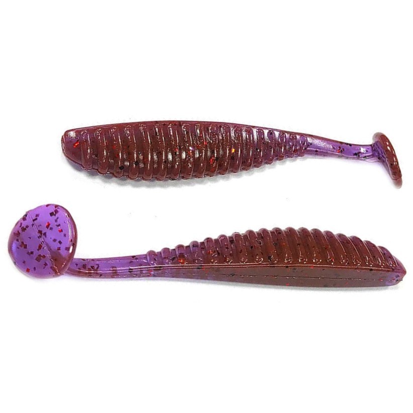 Силиконовая приманка Reins S Cape Shad 4.8 129 мм 4 шт 583-Lox   SCS4.8-583 — характеристики,  особенности конструкции