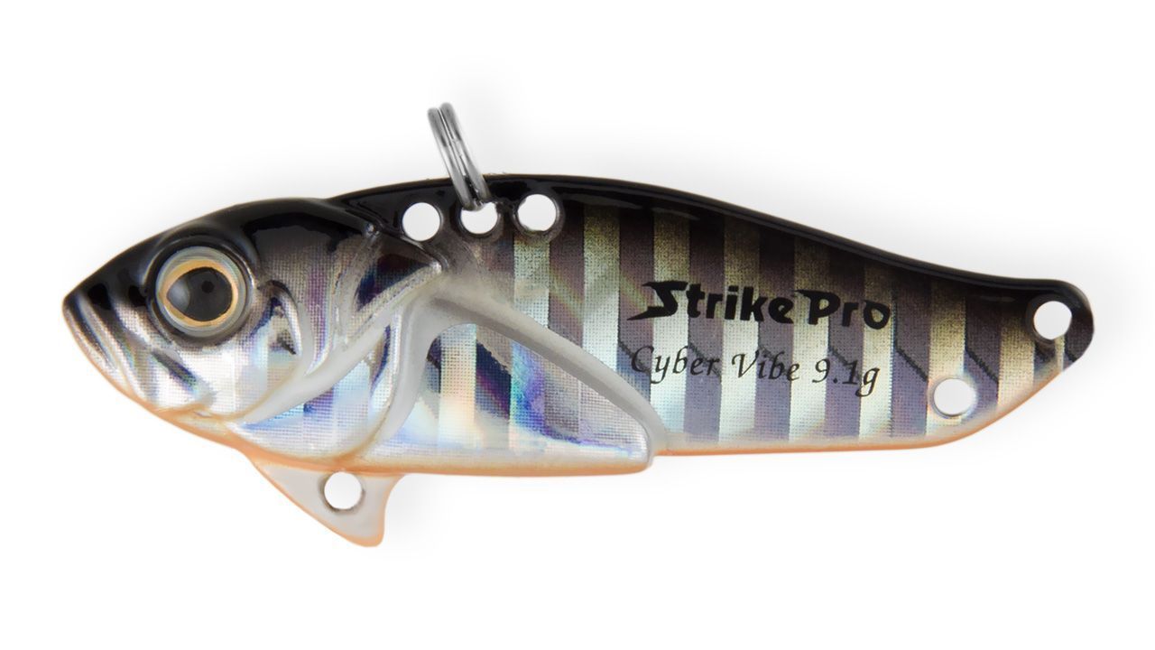 Цикада Strike Pro Cyber Vibe 40 6,6 гр Black silver OB   JG-005B#A70-713 — характеристики,
	                                    особенности конструкции
