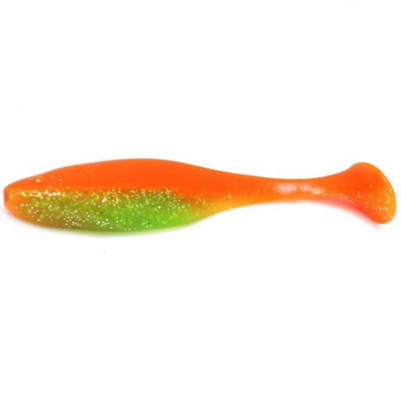 Силиконовая приманка Narval Commander Shad 14 140 мм 3 шт 023-Carrot   NVCM14023 — характеристики,
	                                    особенности конструкции