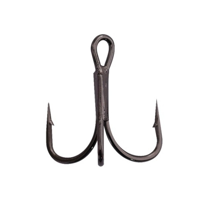 Крючок Тройной Saikyo 7046 2X №1/0 25 шт BN   SORCT7046-1/0BN25 — характеристики,  особенности конструкции