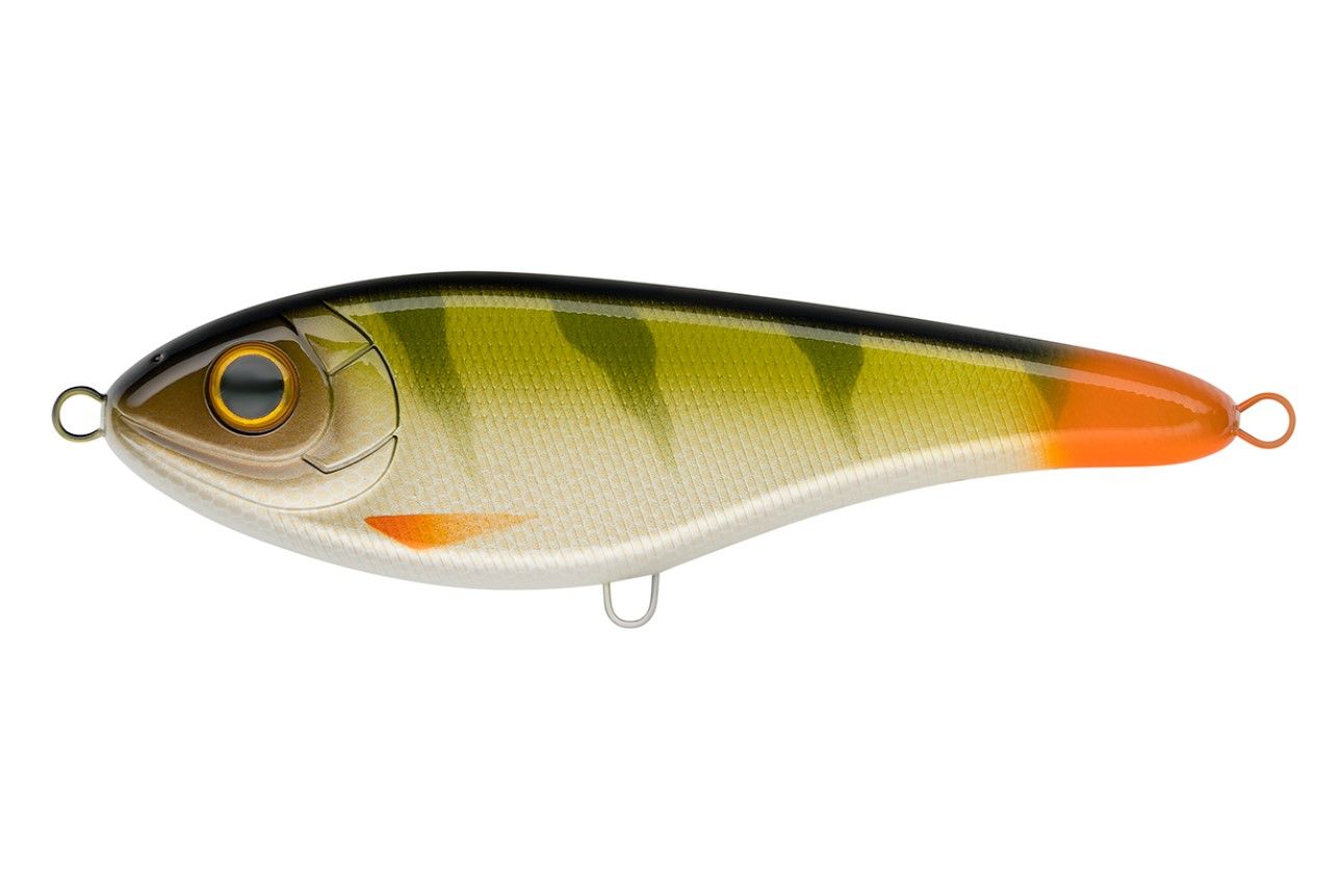 Воблер Strike Pro Buster Jerk Sinking C076 Natural Perch 75 гр   EG-048#C076F — характеристики,
	                                    особенности конструкции