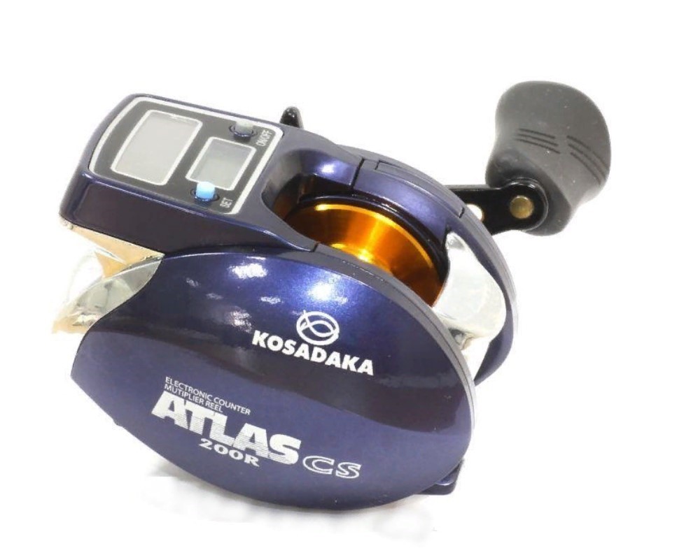 Катушка Kosadaka Atlas CS 200R  Правая 18  ASTCS200R — крупный план
	                                    3