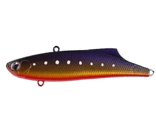 Воблер EverGreen Ocean Fleet Marvie 70 RU02 Violet Gold White Dot 15 гр — характеристики,
	                                    особенности конструкции