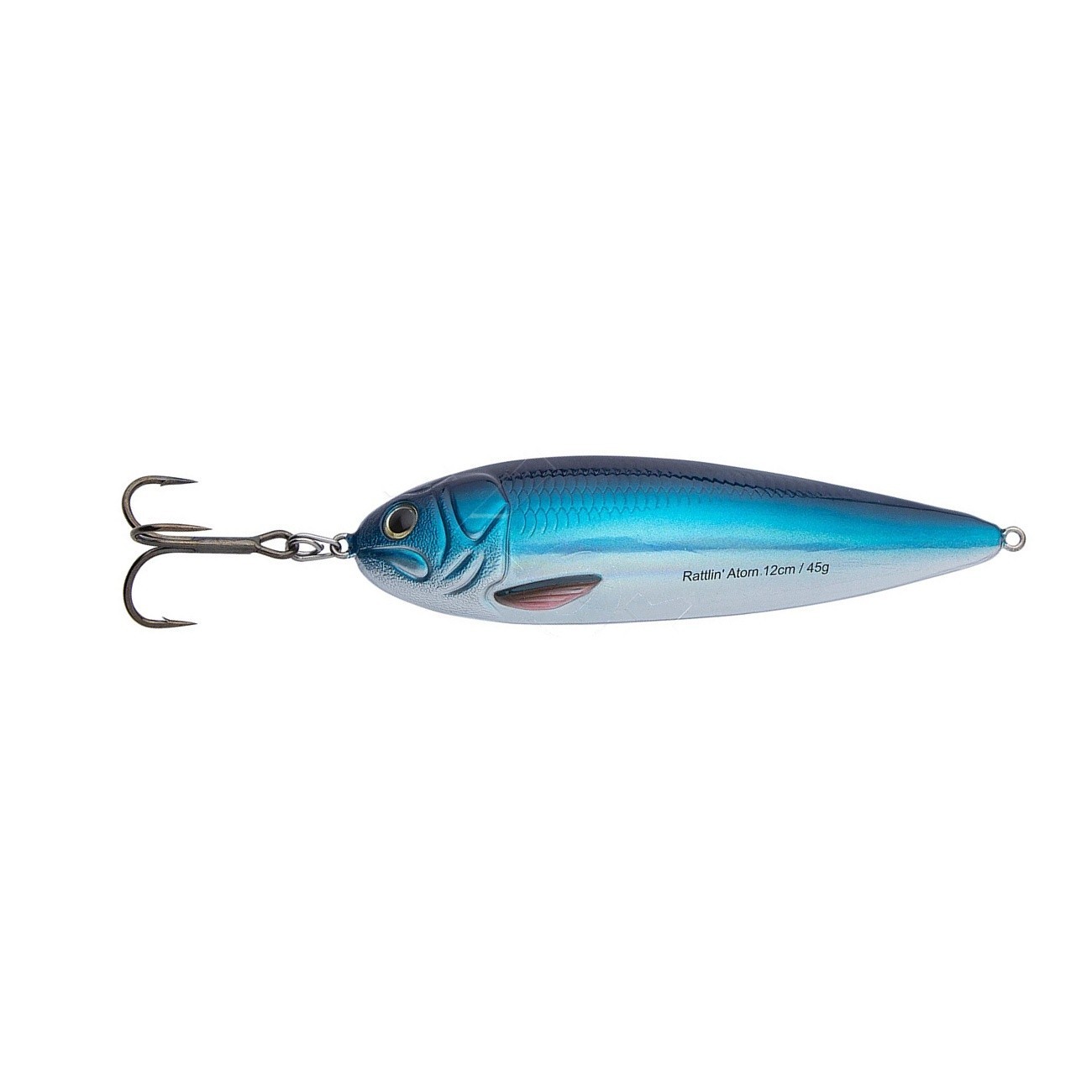 Колеблющаяся Блесна Abu Garcia Beast Rattlin Atom 45 45 гр 120 мм Baltic Herring — характеристики,  особенности конструкции