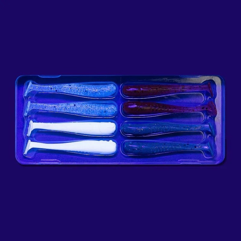 Силиконовая приманка CF Company Nano Minnow 2.2 55 мм 8 шт M15   22-55-M15-6 — крупный план
	                                    2