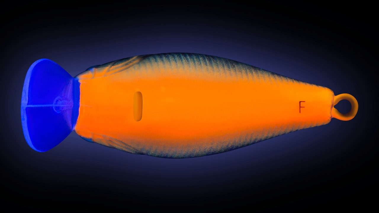 Воблер Strike Pro Cranky 40F 626E Blue Silver OB 4,2 гр   EG-164F#626E — крупный план
	                                    1