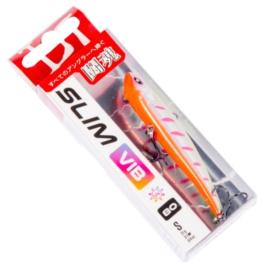 Воблер Lucky John Slim Vib 80S 338 20 гр Pro Series UV  LJSVIB80-338 — крупный план
	                                    2