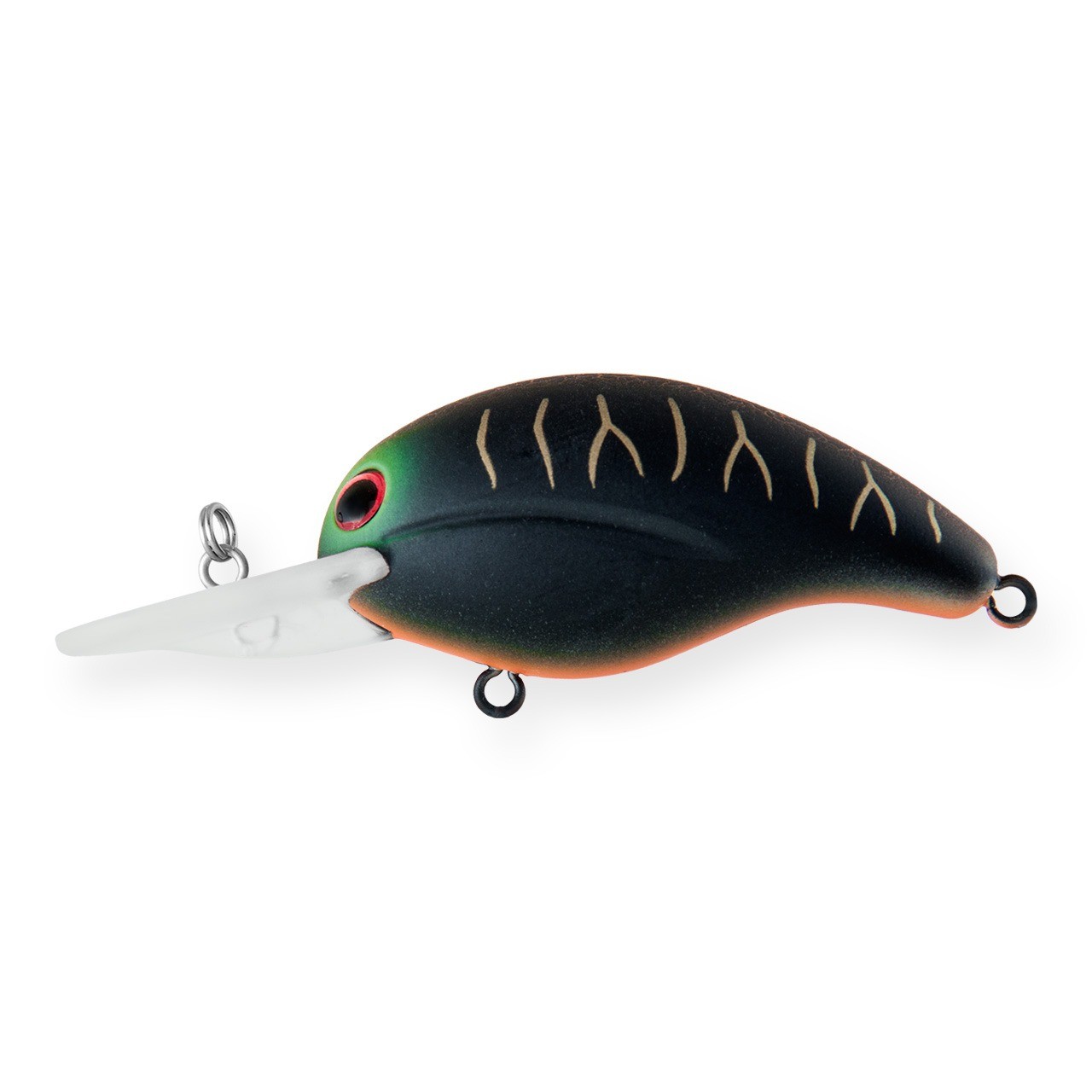 Воблер Strike Pro Yoda Wobbler 50 A208S Black Mat Tiger 7,6 гр   EG-750F#A208S — характеристики,  особенности конструкции