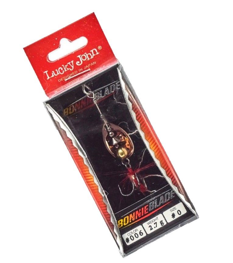 Вращающаяся Блесна Lucky John Bonnie Blade №0 2,7 гр 006   LJBB00-006 — крупный план
	                                    2