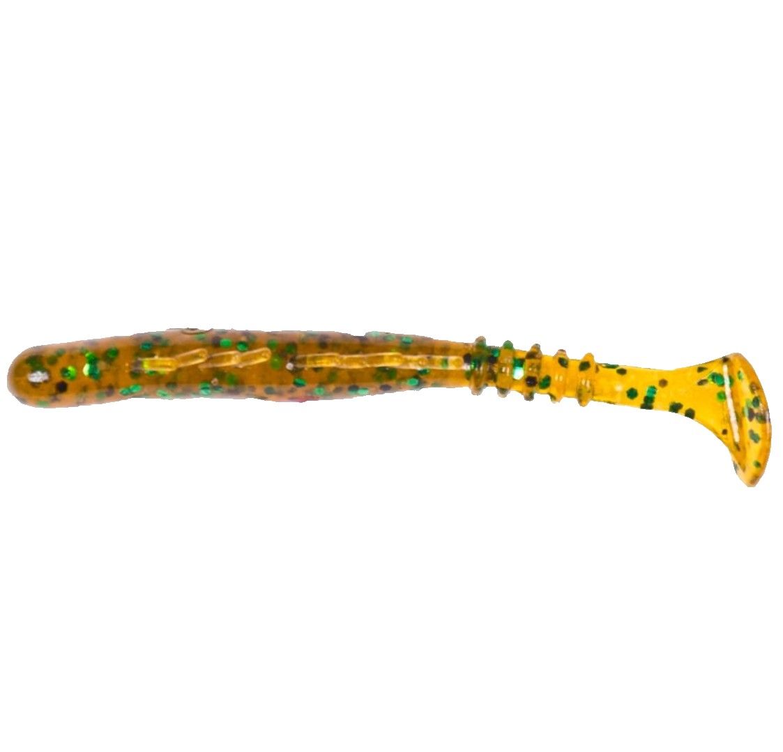 Силиконовая приманка Lucky John Bugsy Shad 3.9in 100 мм 5 шт PA19 Pro Series  140108-PA19 — характеристики,
	                                    особенности конструкции