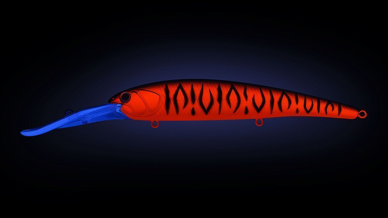Воблер Strike Pro Hooligan Deep Diver 120 A207 Red Devil Pearl 20,9 гр   EG-220L#A207 — крупный план
	                                    1