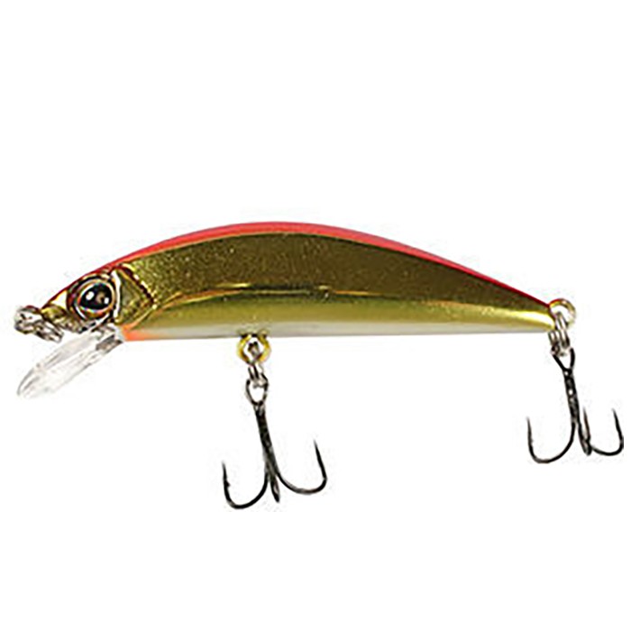 Воблер Jackall Tricoroll 47S Haku Red & Gold 2,3 гр — характеристики,
	                                    особенности конструкции